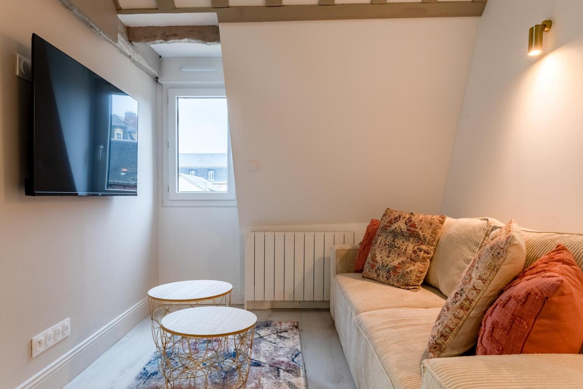 Suite Cathedrale Haut De Gamme + Parking - N°8 鲁昂 外观 照片
